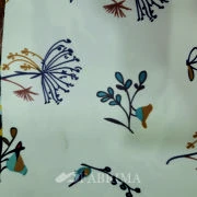 Micro Satin Bonded | 290 Gsm | Jungle Print | White