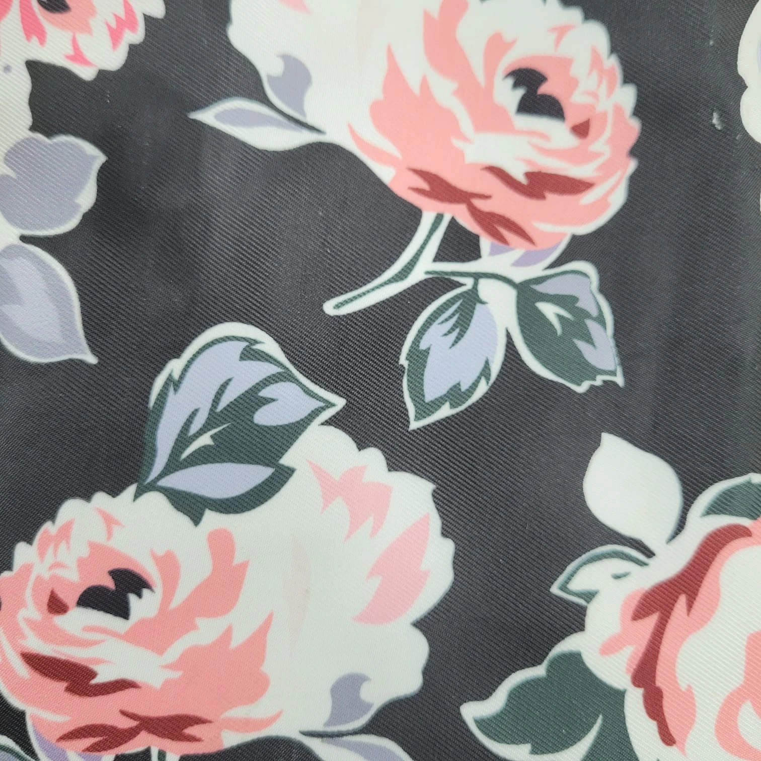 Heavy Twill Bonded | 290 GSM | Rose Black