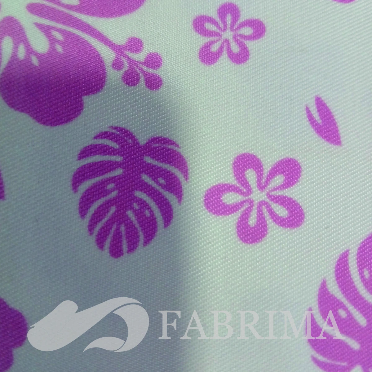 Heavy Twill Bonded | 290 Gsm | Flower Print | Pink